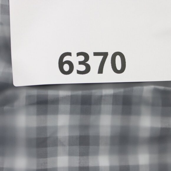 John Varvatos Shirt Men XL Gray Plaid Wire Collar & Cuffs 100% Cotton L/S Button - Picture 13 of 13